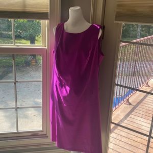 Fuschia sheath dress